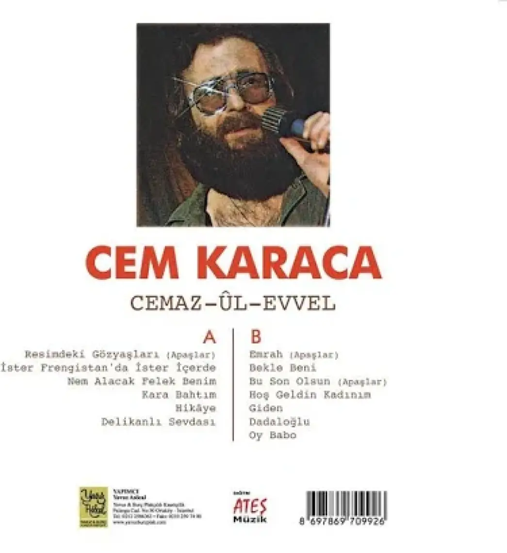 Cem Karaca-Cemaz Ül Evvel - Plak
