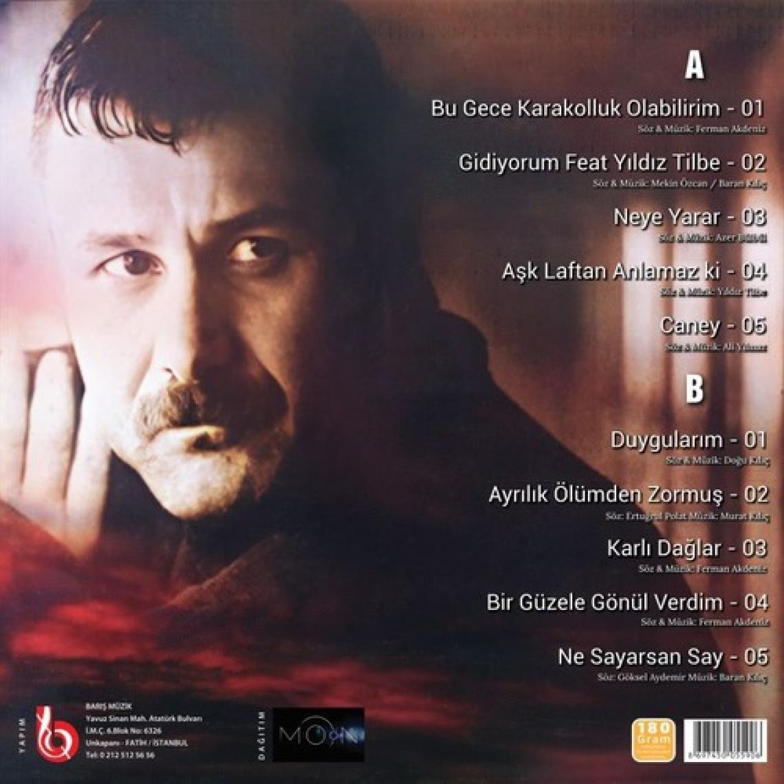 moon Azer Bülbül -Duygularım -Plak
