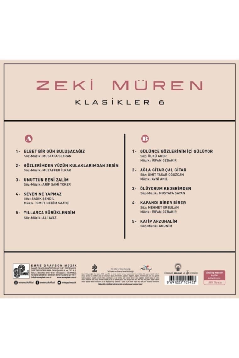 Plak - Zeki Müren Klasikler 6