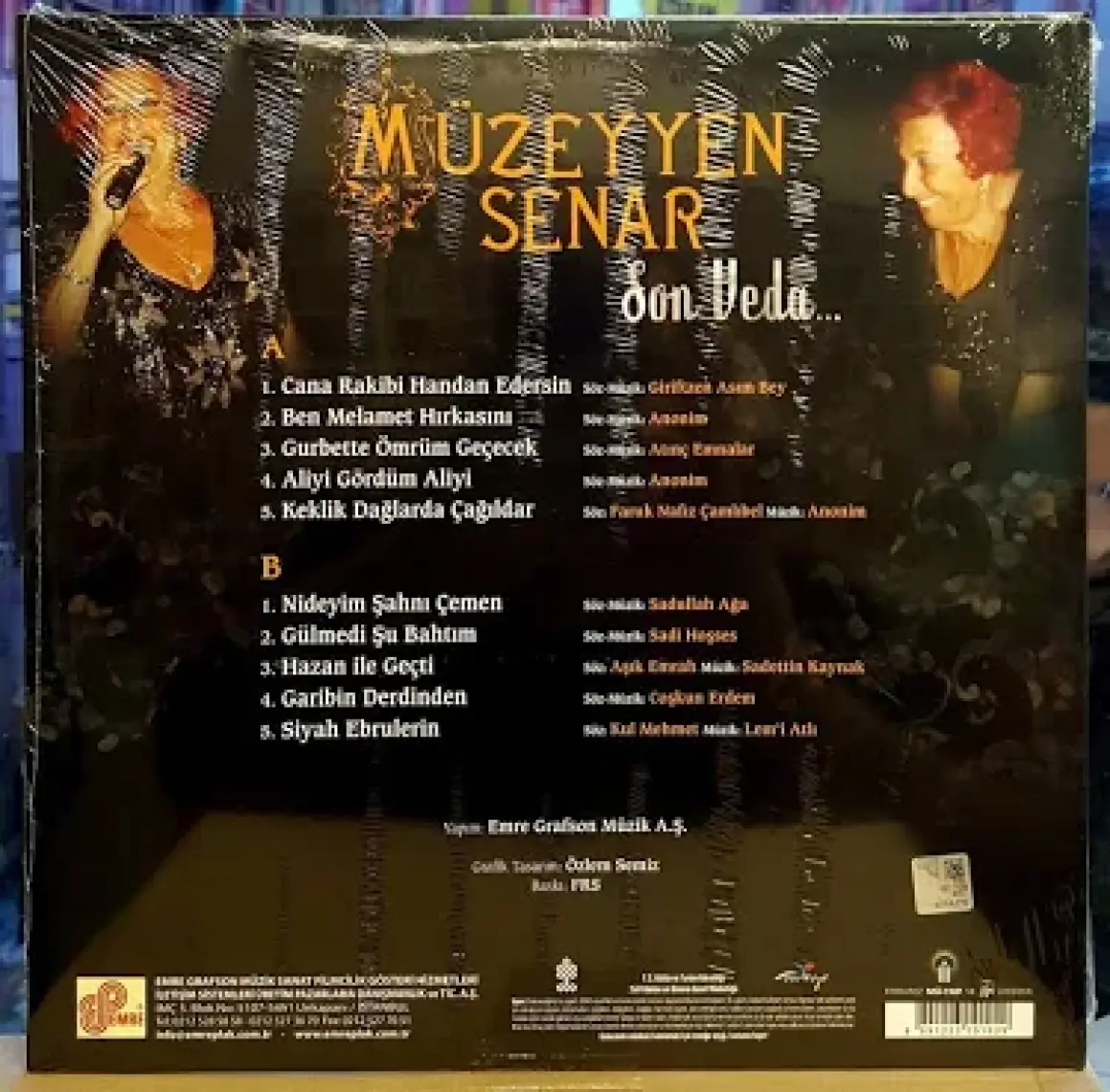 Müzeyyen Senar - Son Veda (PLAK)