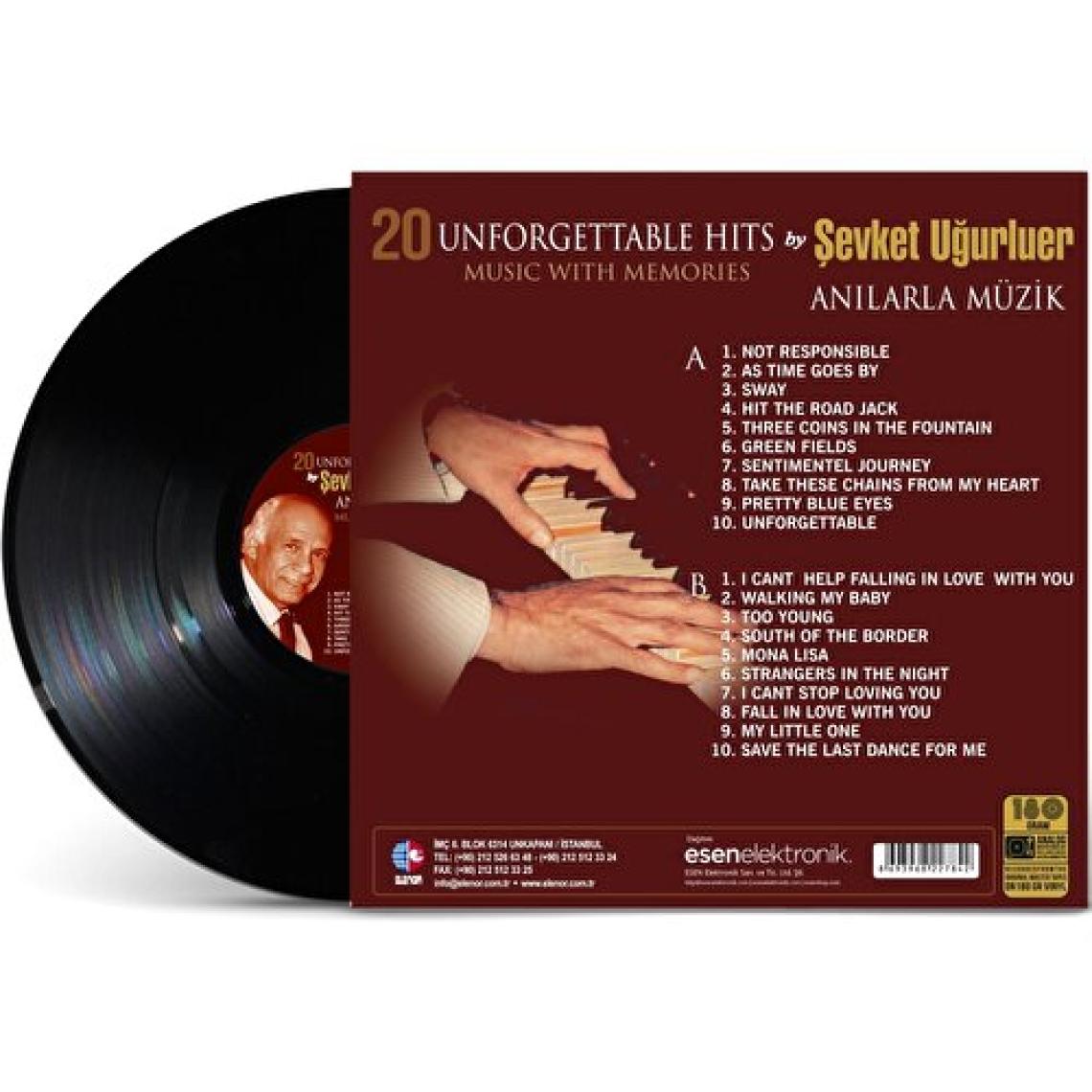 Şevket Uğurluer - 20 Unforgettable Hits  Anılarla Müzik 1 (Plak)