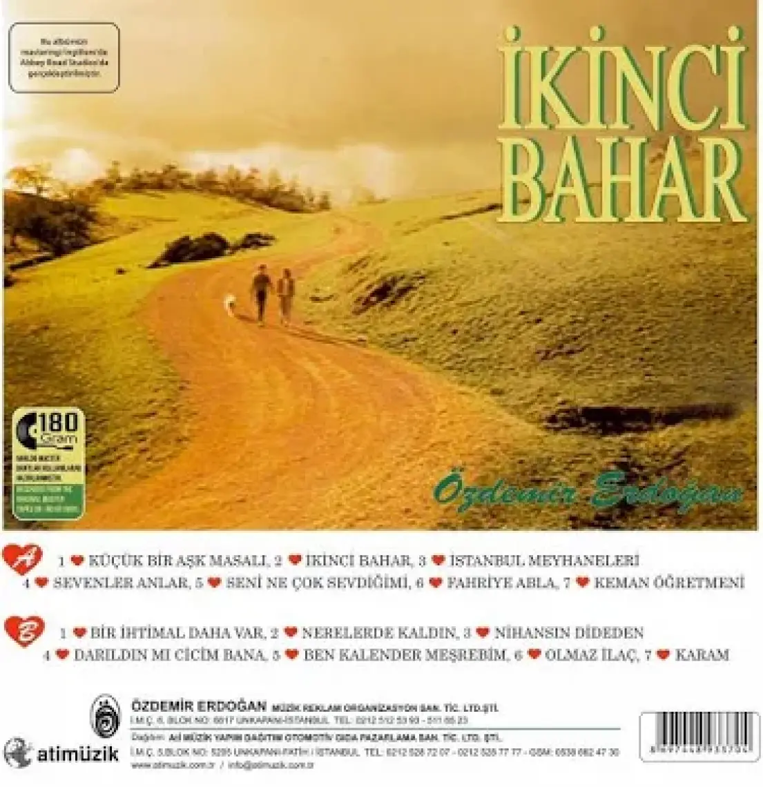Özdemir Erdoğan / Ikinci Bahar (Analog Kayıt)(Plak)