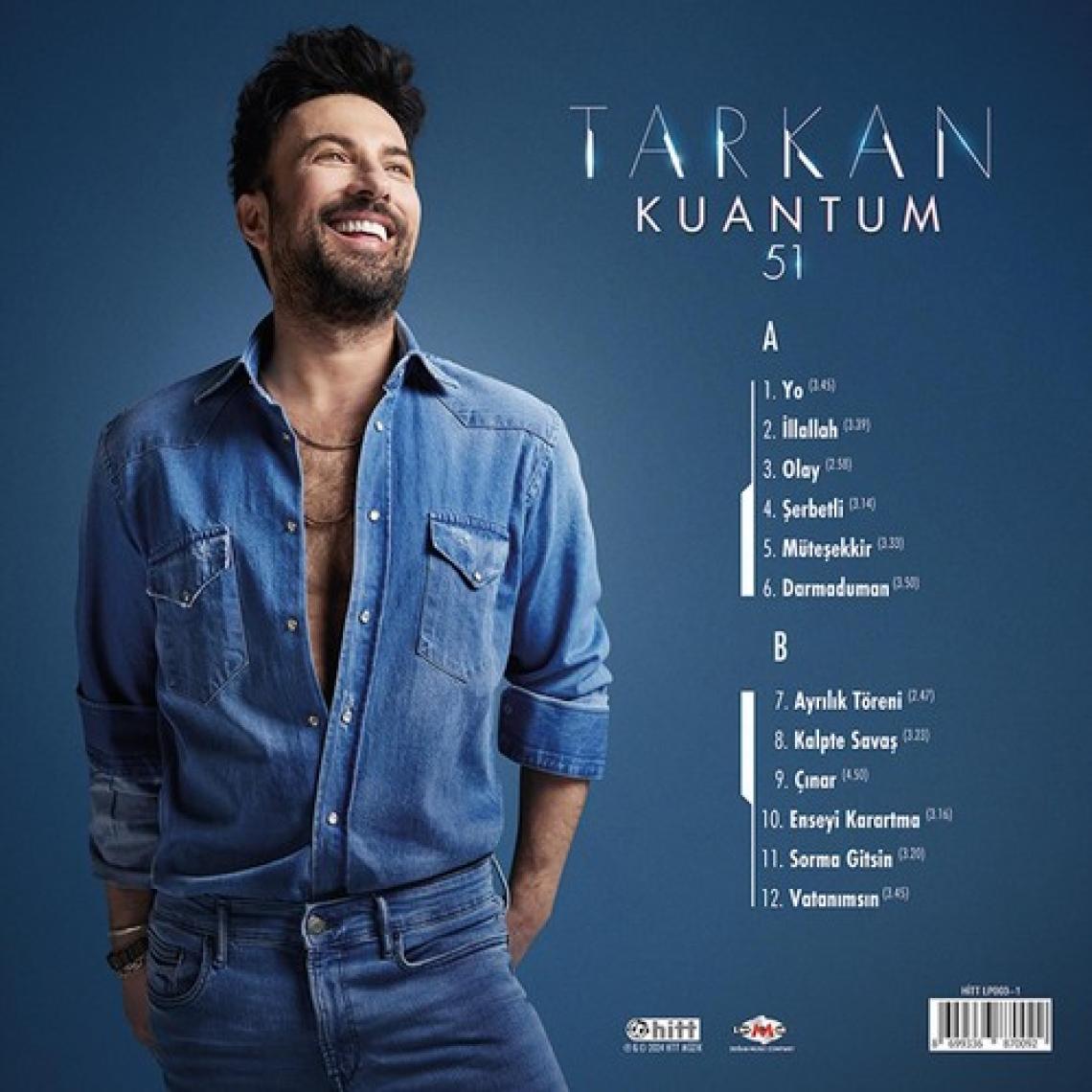 Tarkan - Kuantum 51 (Sınırlı Sayıda Mavi Plak)