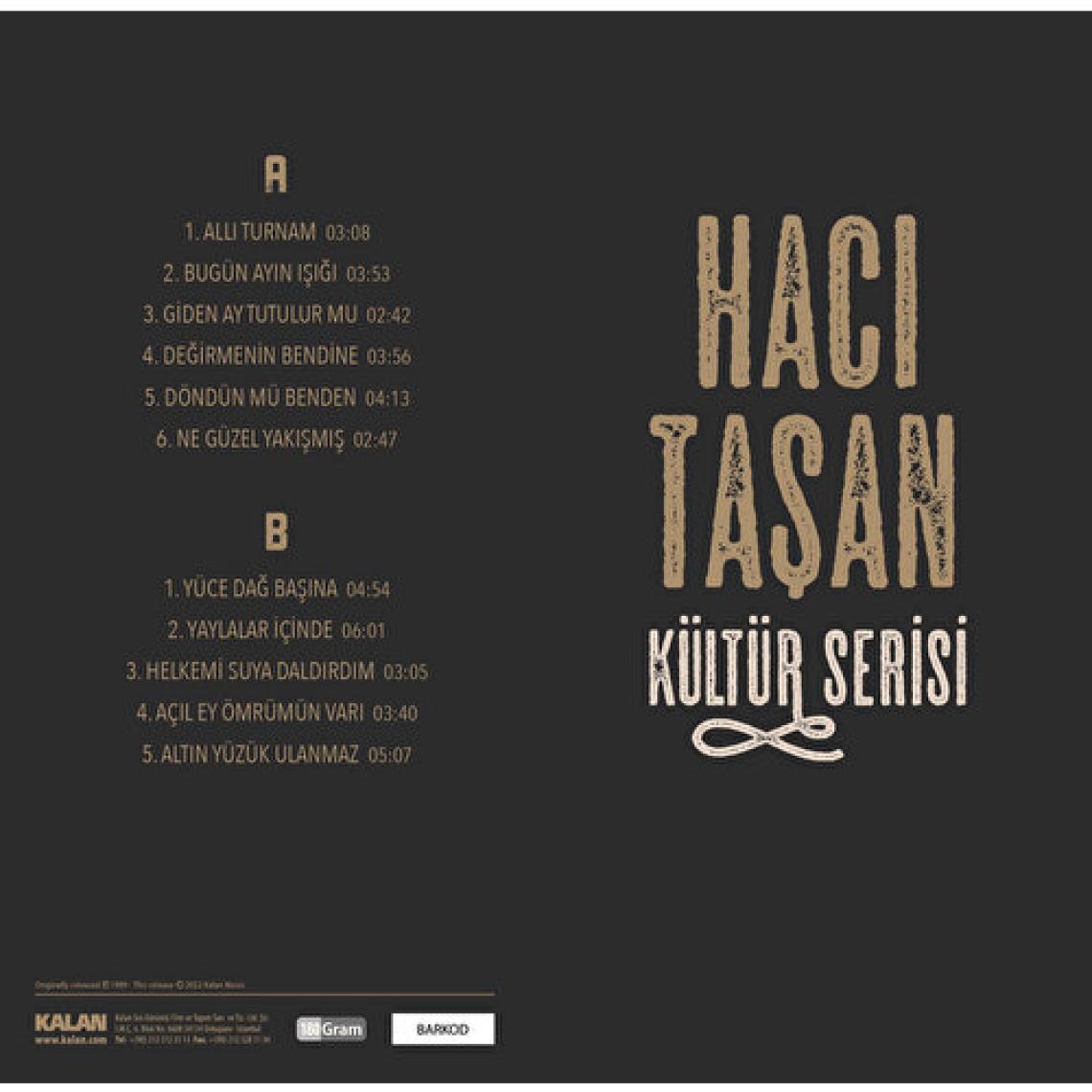 Kalan Müzik Hacı Taşan / Kültür Serisi (Analog Kayıt) (PLAK)