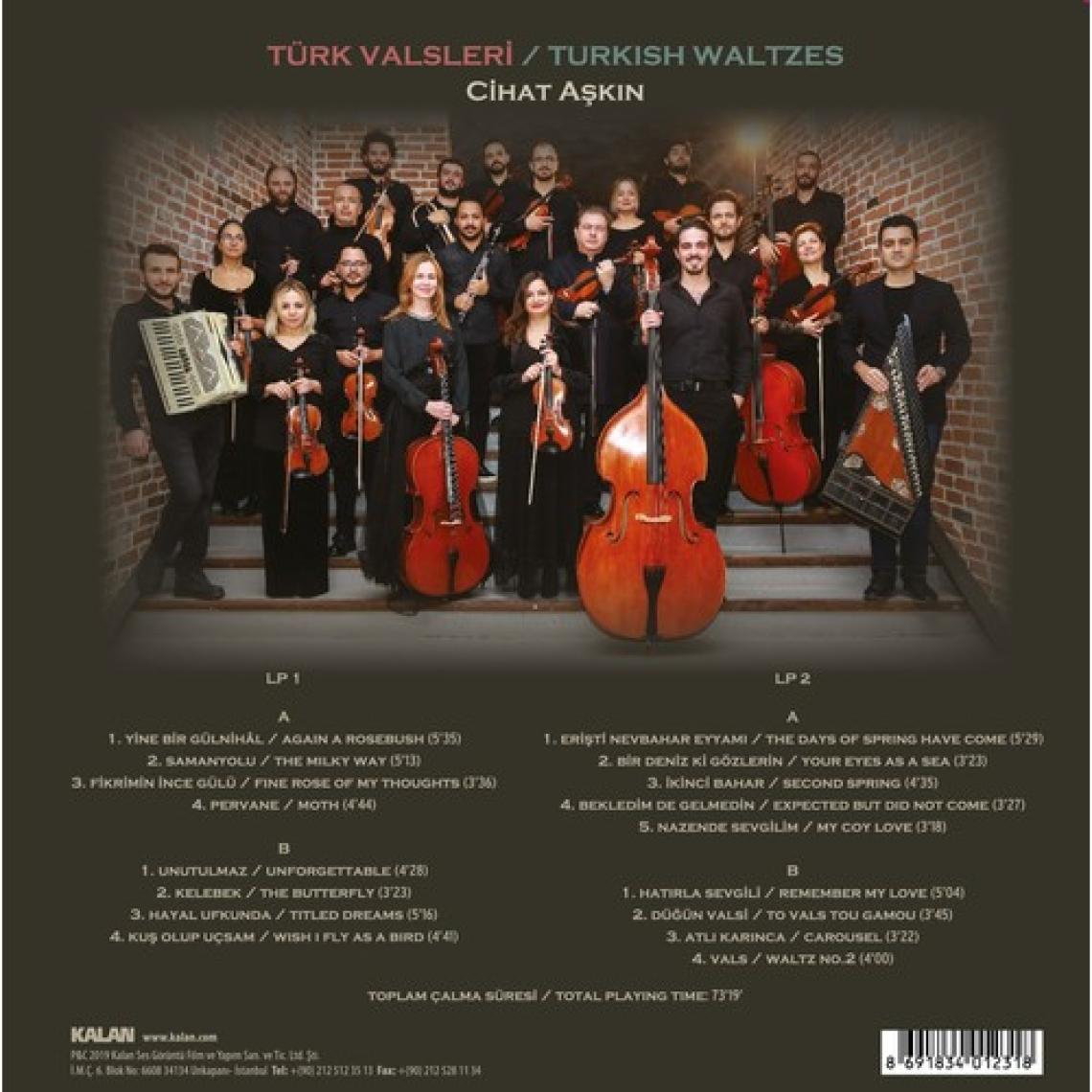 Cihat Aşkın - Türk Valsleri 2'li  (Plak)