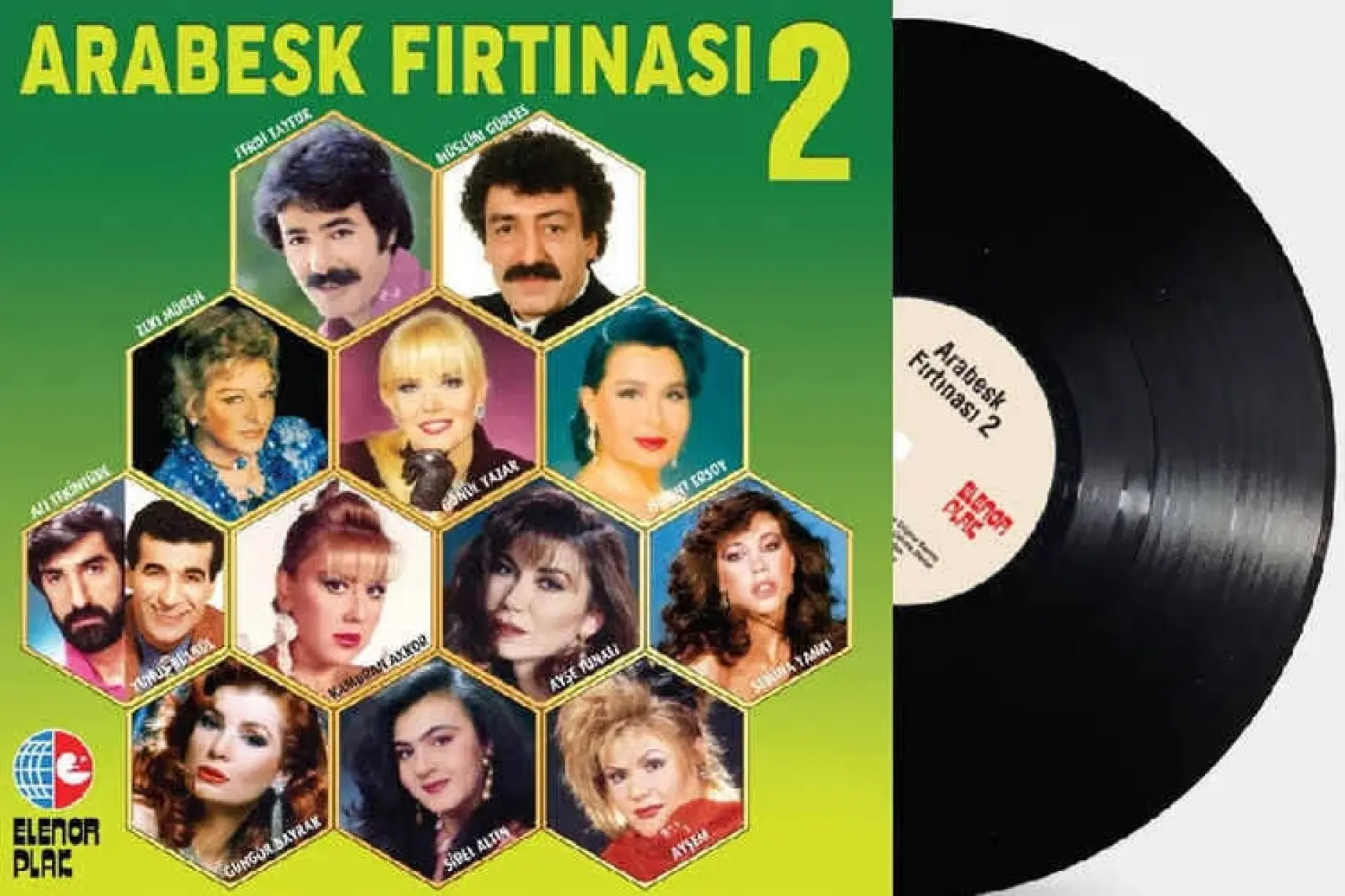Arabesk Fırtınası 2 - Çeşitli Sanatçılar ( Plak)