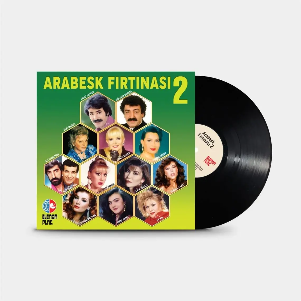 Arabesk Fırtınası 2 - Çeşitli Sanatçılar ( Plak)