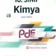 Eğitim Vadisi Yayınları 10.Sınıf PDF Kimya Video Anlatım Destekli