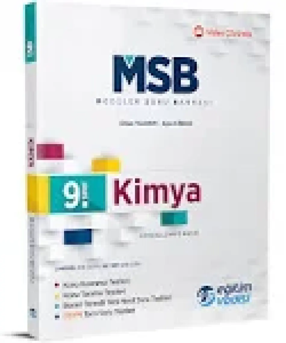 Eğitim Vadisi Yayınları 9.Sınıf Kimya Modüler Soru Bankası