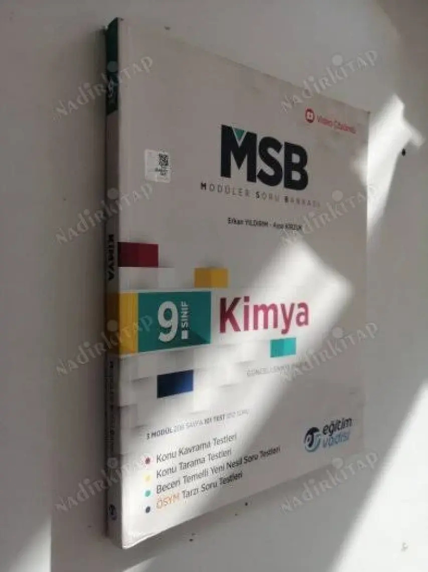 Eğitim Vadisi Yayınları 9.Sınıf Kimya Modüler Soru Bankası