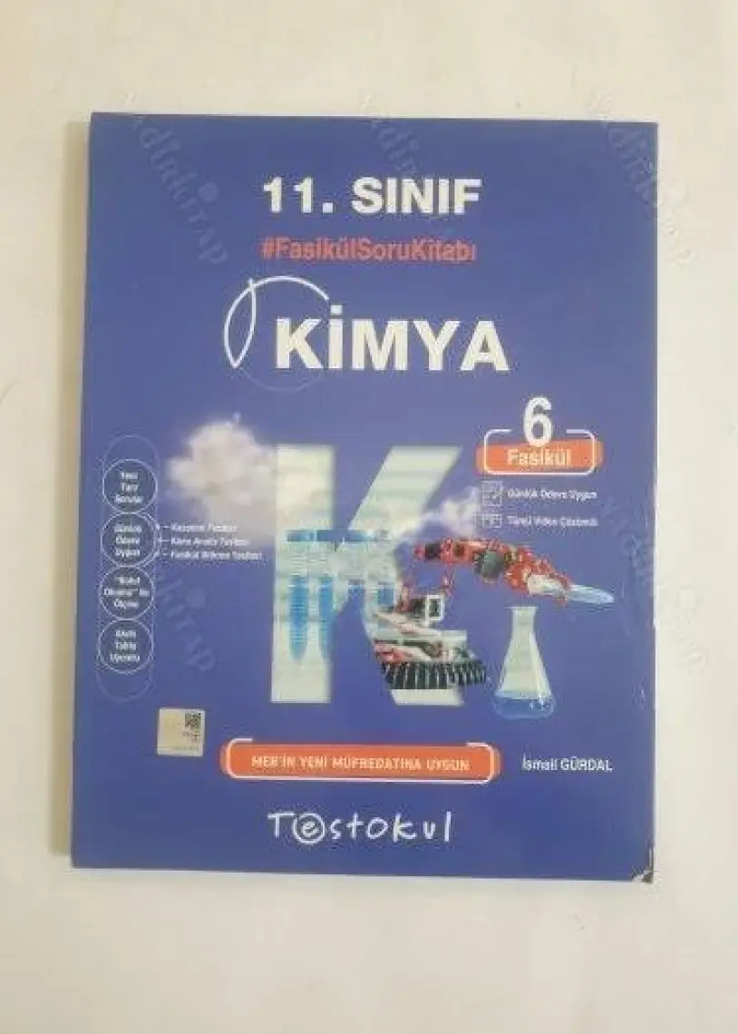 Test Okul Yayınları 11. Sınıf Kimya Fasikül Soru Kitabı