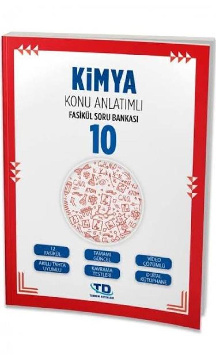 Tandem Yayınları Tandem 10. Sınıf Kimya Konu Anlatımlı Fasikül Soru Bankası