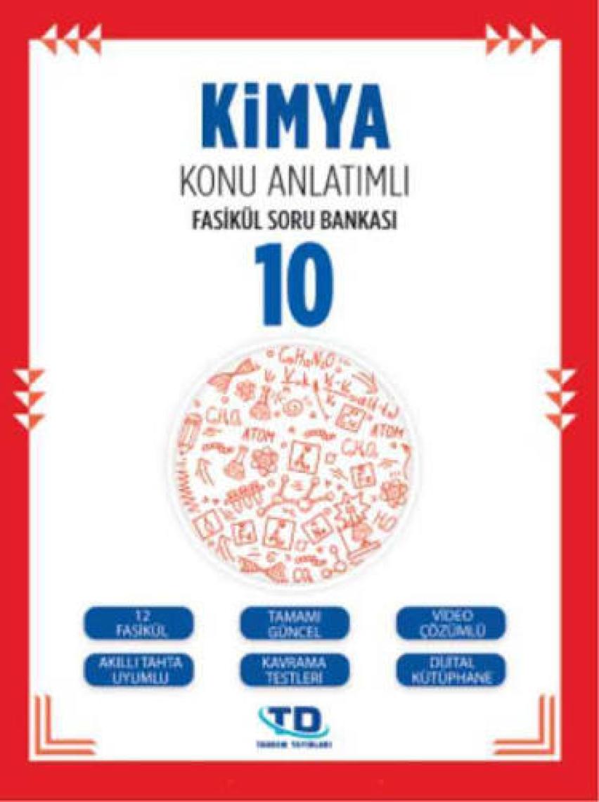 Tandem Yayınları Tandem 10. Sınıf Kimya Konu Anlatımlı Fasikül Soru Bankası