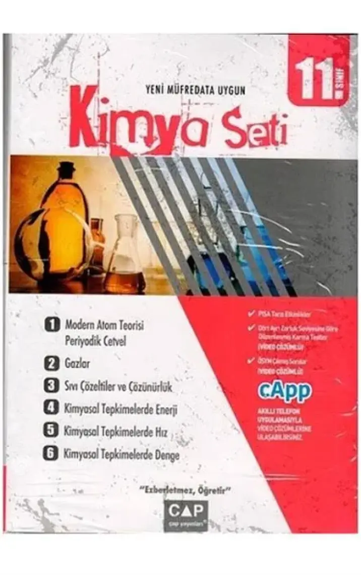 Çap Yayınları 11. Sınıf Kimya Seti