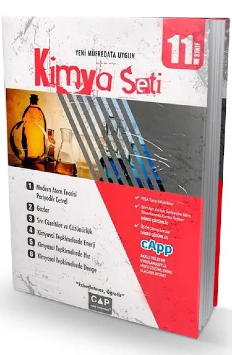 Çap Yayınları 11. Sınıf Kimya Seti