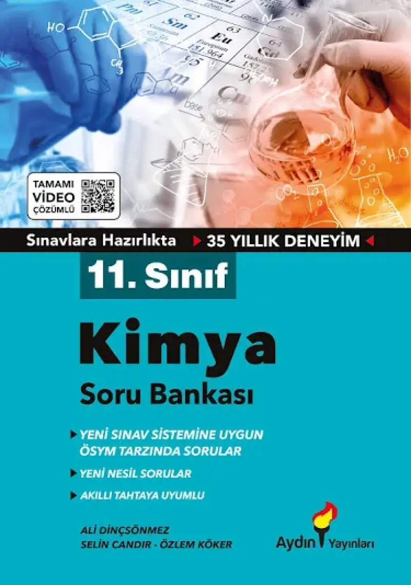 Aydın Yayınları 11. Sınıf Kimya Soru Bankası