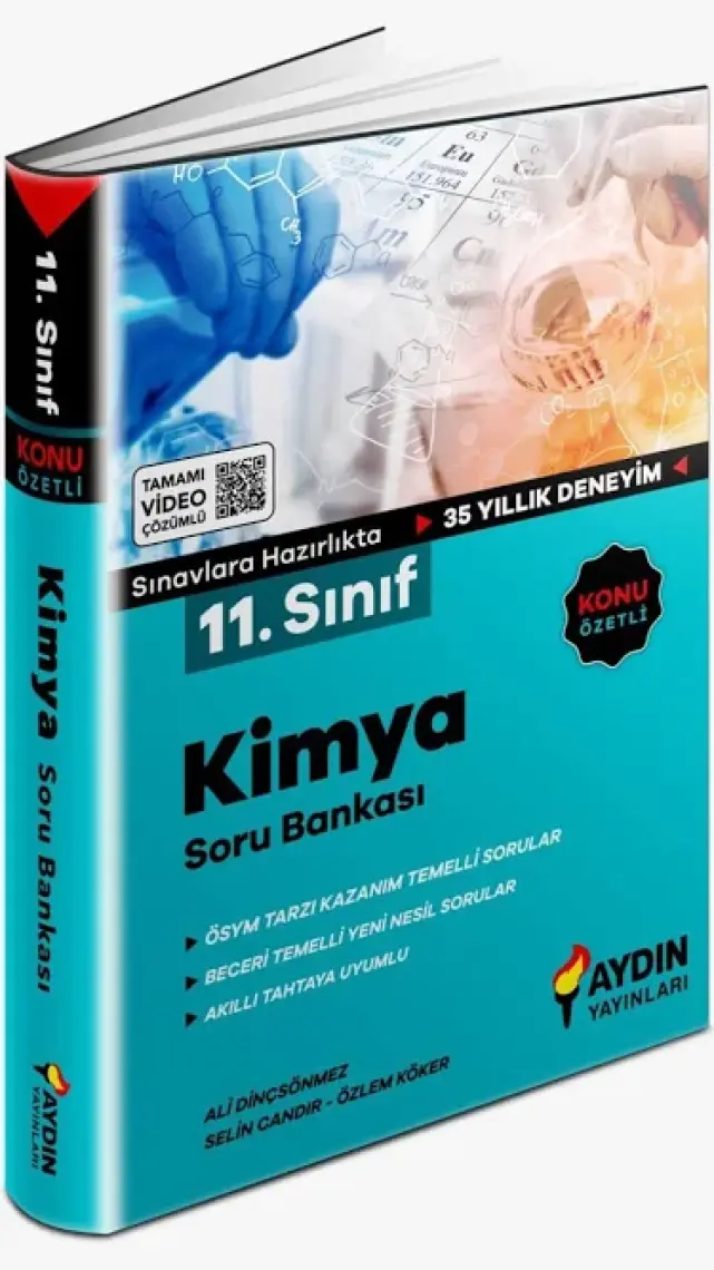 Aydın Yayınları 11. Sınıf Kimya Soru Bankası
