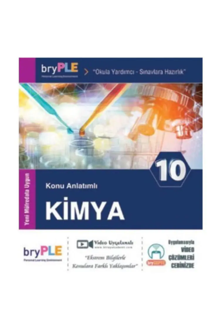 Bry Birey Eğitim Yayınları PLE 10. Sınıf Kimya Soru Bankası