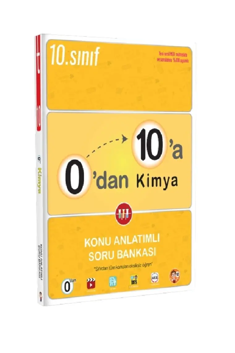 Tonguç Akademi 0'dan 10'a Kimya Konu Anlatımlı Soru Bankası
