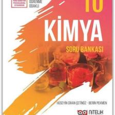 Nitelik Yayınları 10. Sınıf Kimya Soru Bankası - Hüseyin Cihan Çetinöz