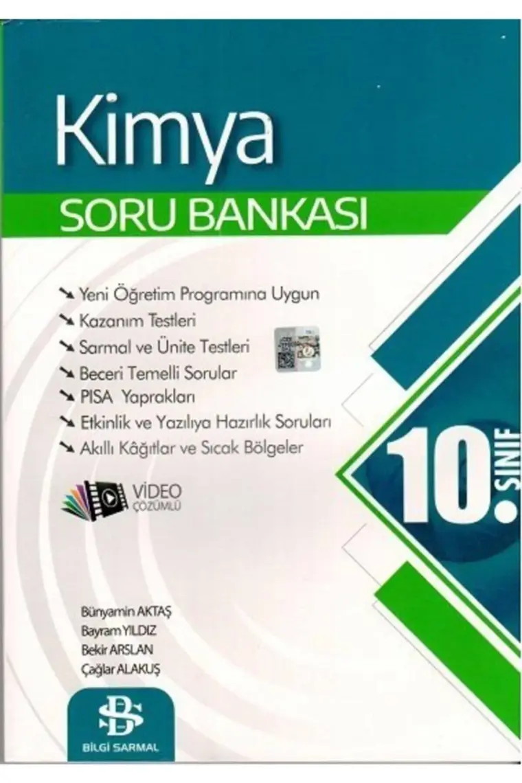 Bilgi Sarmal Yayınları 10. Sınıf Kimya Soru Bankası