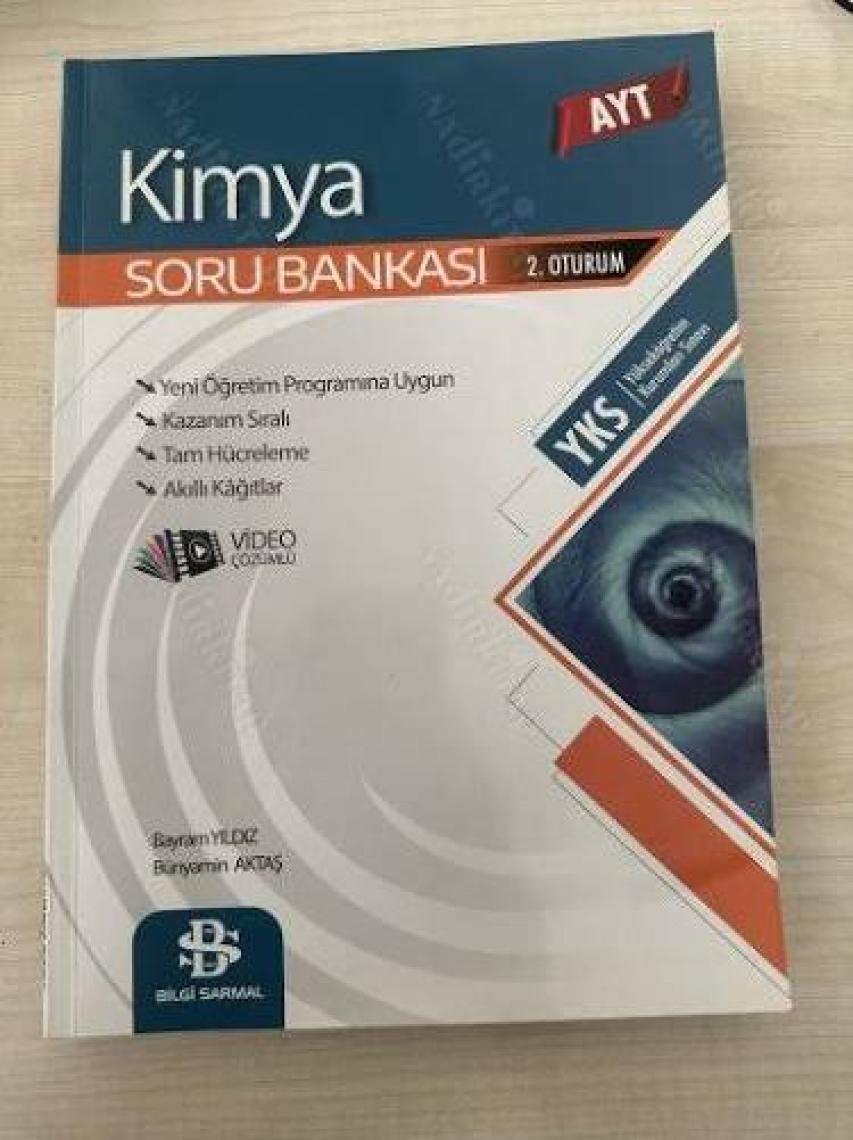 Bilgi Sarmal Yayınları AYT Kimya Soru Bankası