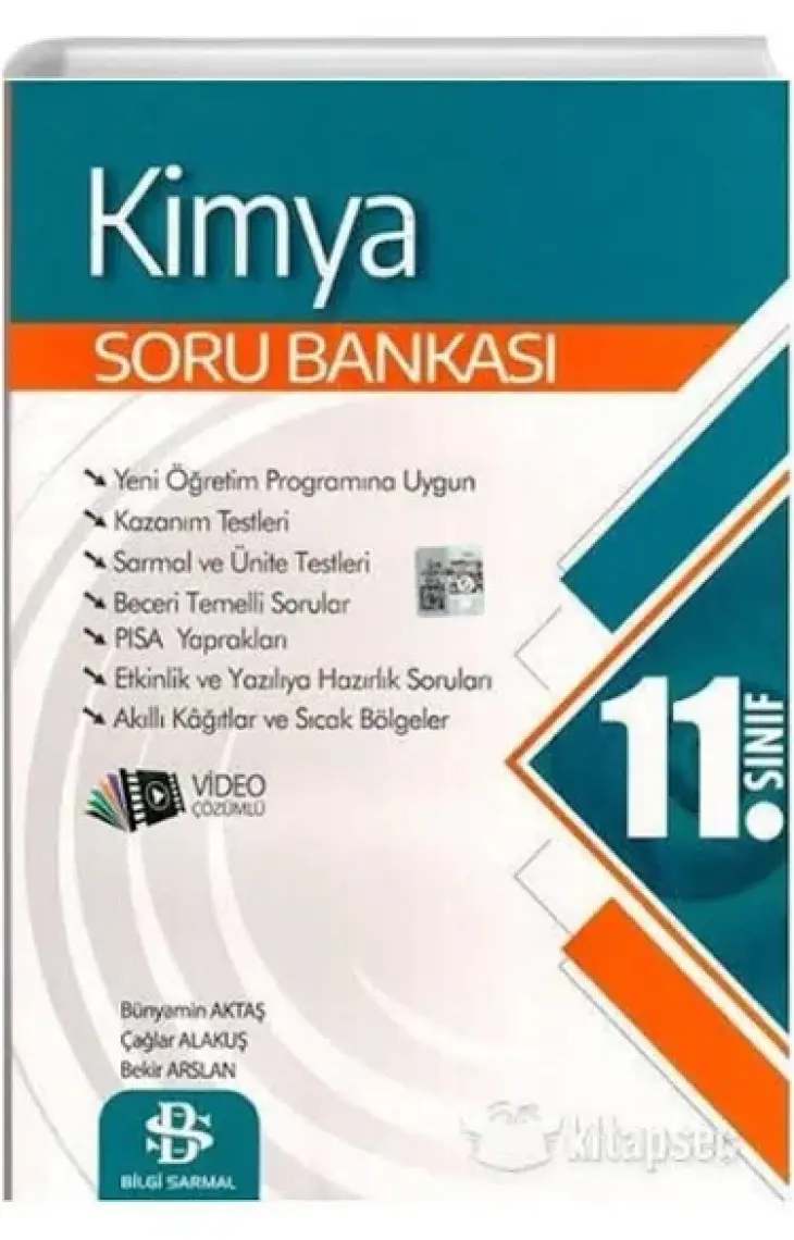 Bilgi Sarmal Yayınları 11. Sınıf Kimya Soru Bankası
