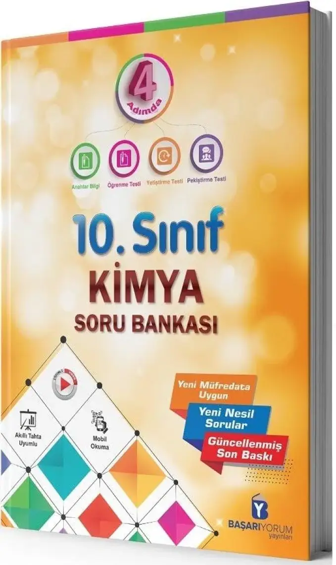 Başarıyorum Yayınları 10.Sınıf Kimya Soru Bankası