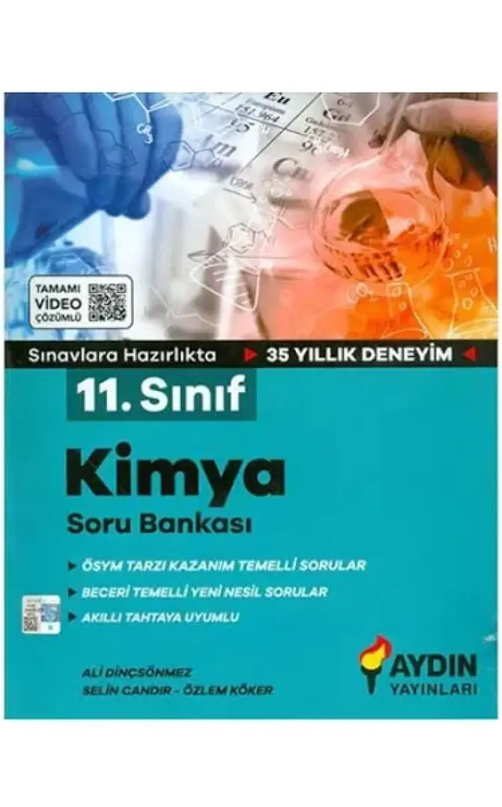 Aydın Yayınları 11. Sınıf Kimya Soru Bankası