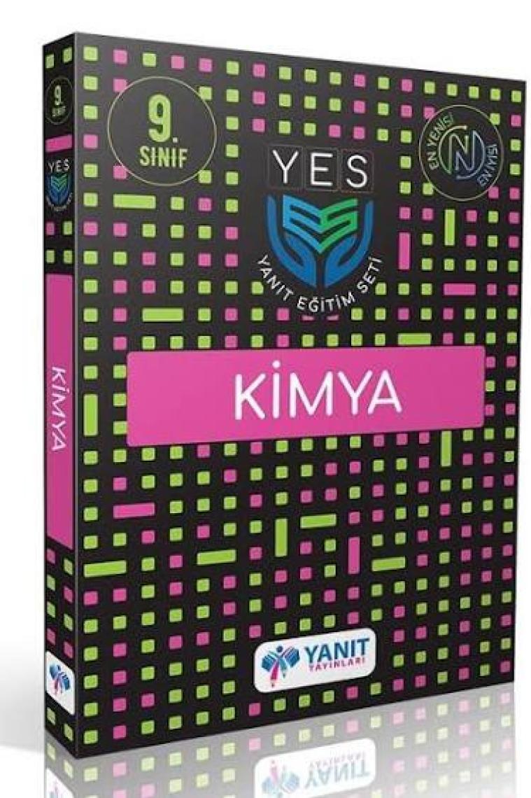 Yanıt Yayınları  9.Sınıf Yes Serisi Kimya