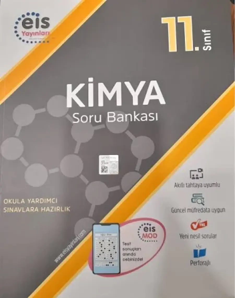 Eis Yayınları 11.Sınıf Kimya Soru Bankası