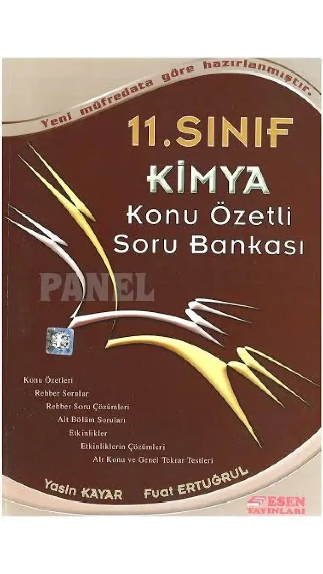 Esen Yayınları 11. Sınıf Kimya Konu Özetli Soru Bankası