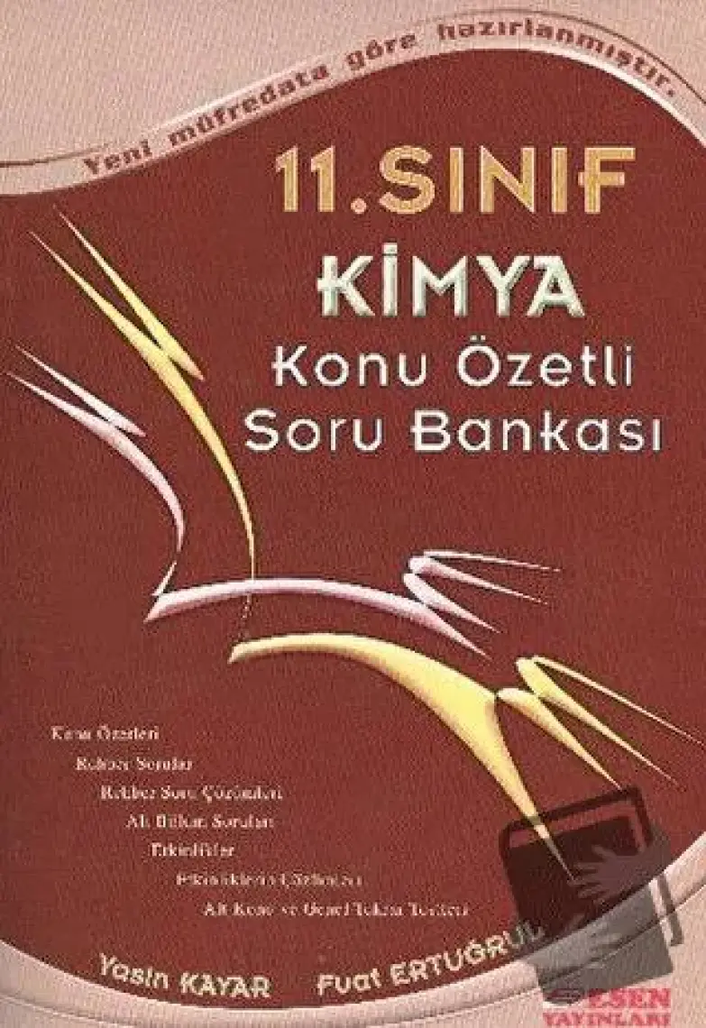Esen Yayınları 11. Sınıf Kimya Konu Özetli Soru Bankası