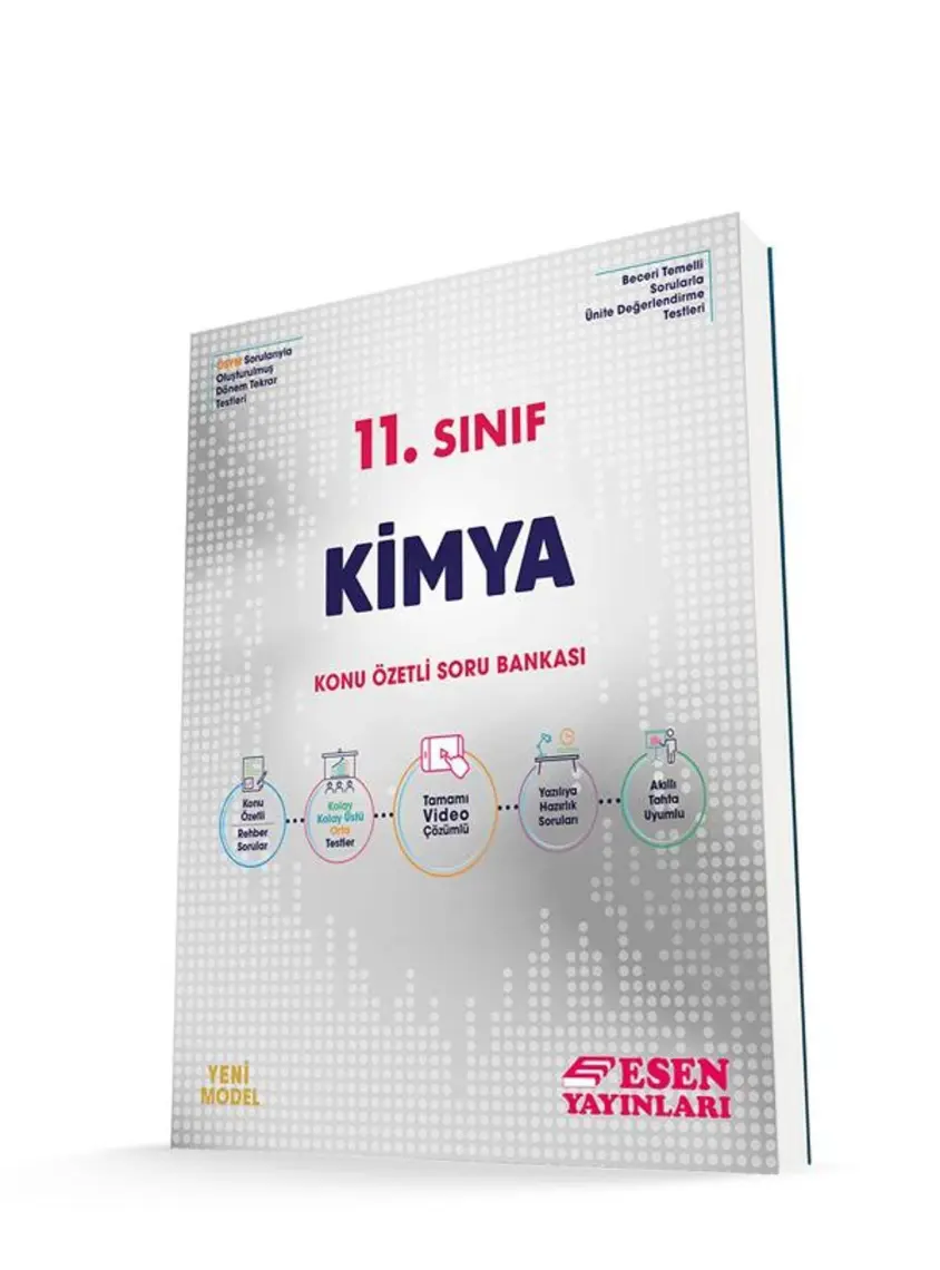 Esen Yayınları 11. Sınıf Kimya Konu Özetli Soru Bankası
