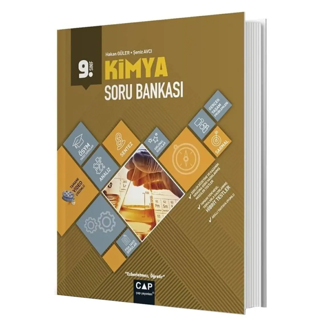 Çap Yayınları 9. Sınıf Anadolu Lisesi Kimya Soru Bankası