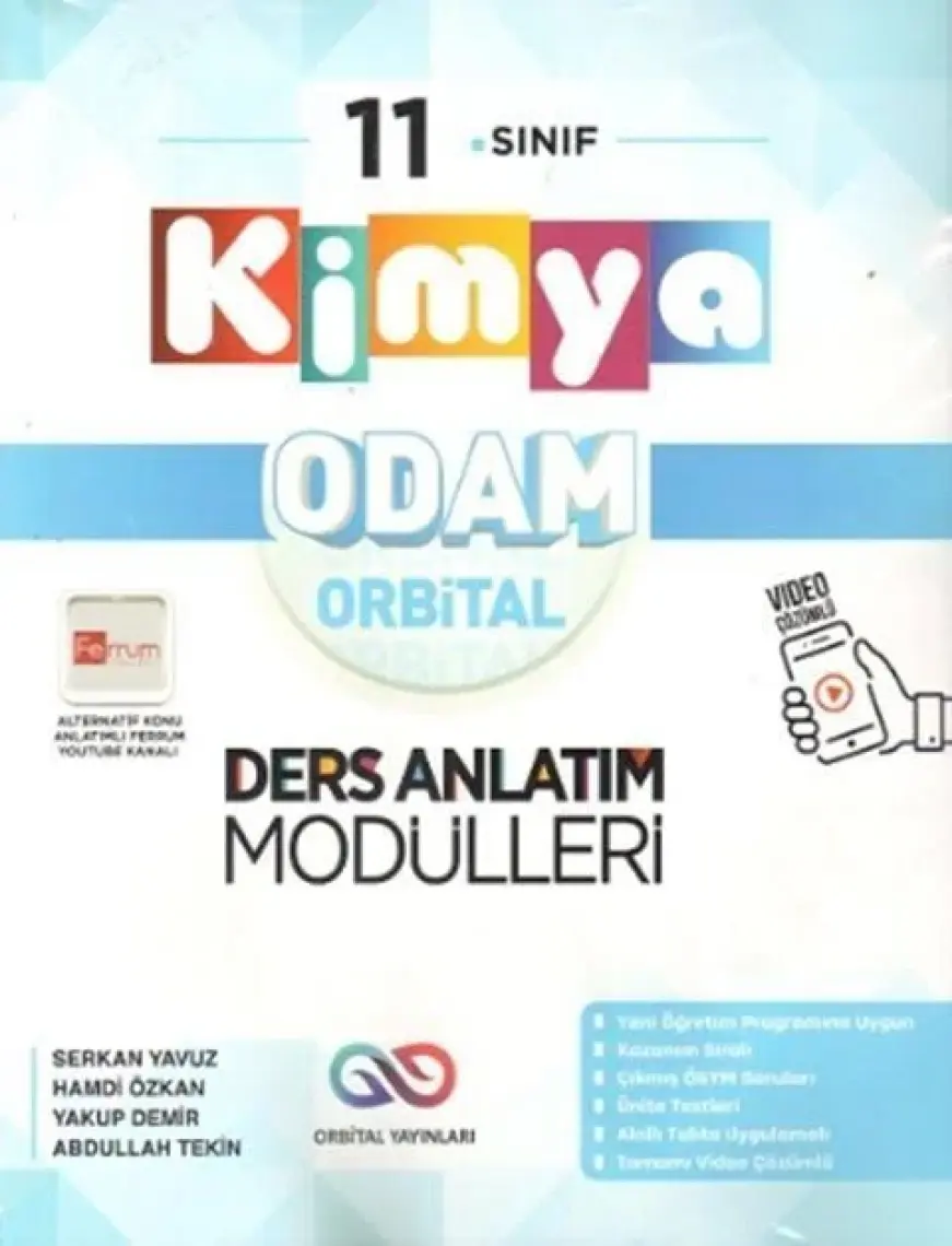 Orbital Yayınları 11.Sınıf Kimya Ders Anlatım Modülleri
