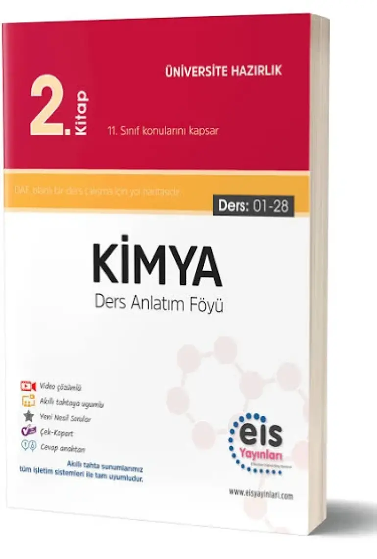 Eis Yayınları Kimya 2. Kitap Ders Anlatım Föyü