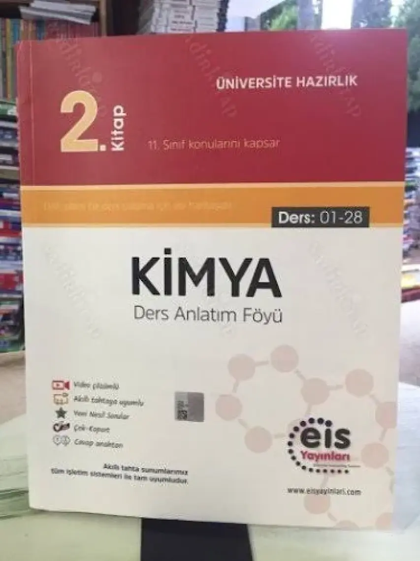 Eis Yayınları Kimya 2. Kitap Ders Anlatım Föyü