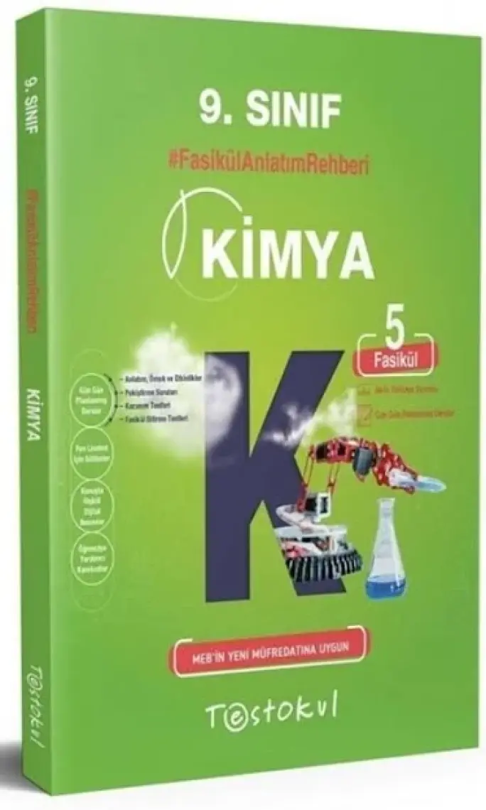 Test Okul Yayınları Yayınları 9. Sınıf Kimya Fasikül Anlatım Rehberi