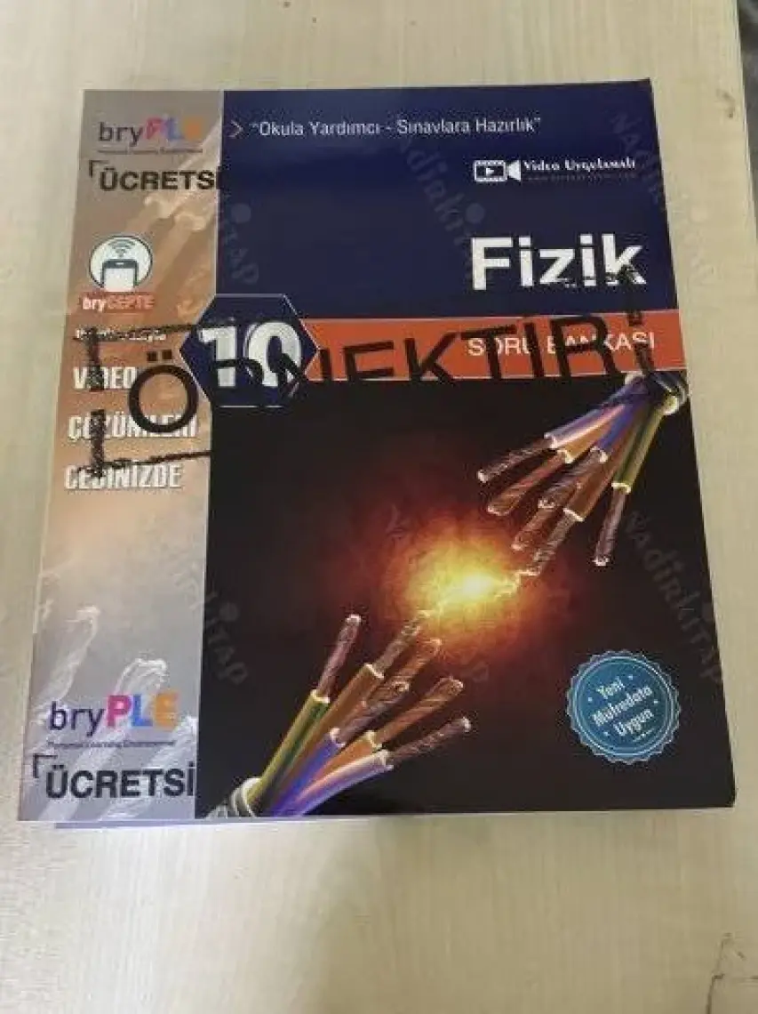 Bry Birey Eğitim Yayınları PLE 10. Sınıf Fizik Soru Bankası