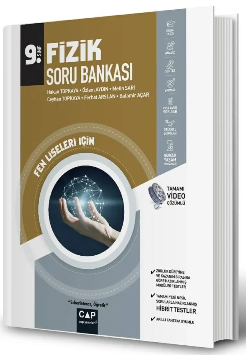 Bry Birey Eğitim Yayınları PLE 10. Sınıf Fizik Soru Bankası