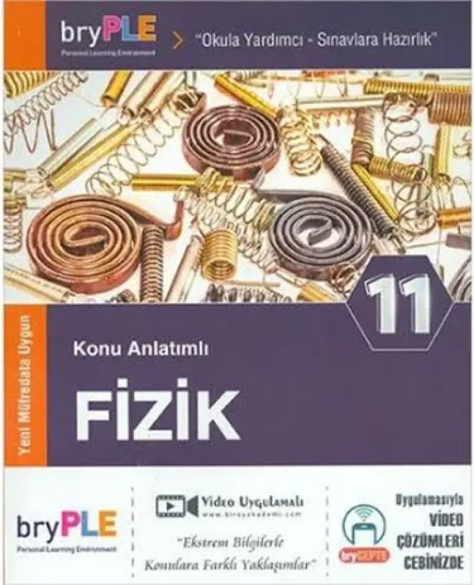 Bry Birey Eğitim Yayınları PLE 11. Sınıf Fizik Konu Anlatımlı