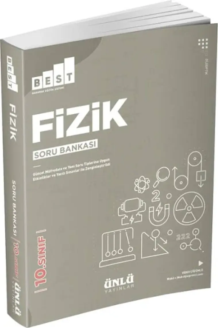 Ünlü Yayınları 10. Sınıf Best Fizik Soru Bankası