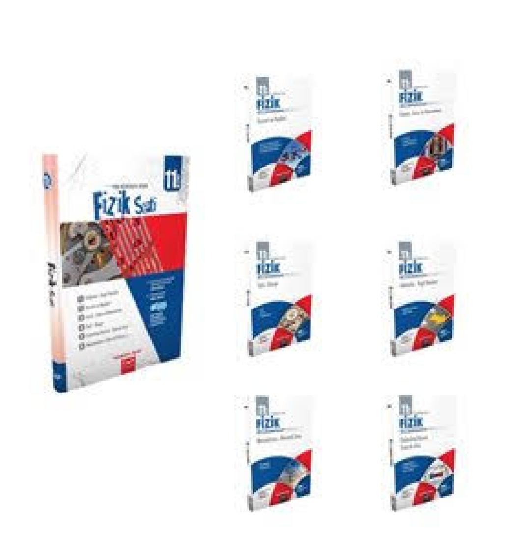 Çap Yayınları 11. Sınıf Anadolu Lisesi Fizik Seti