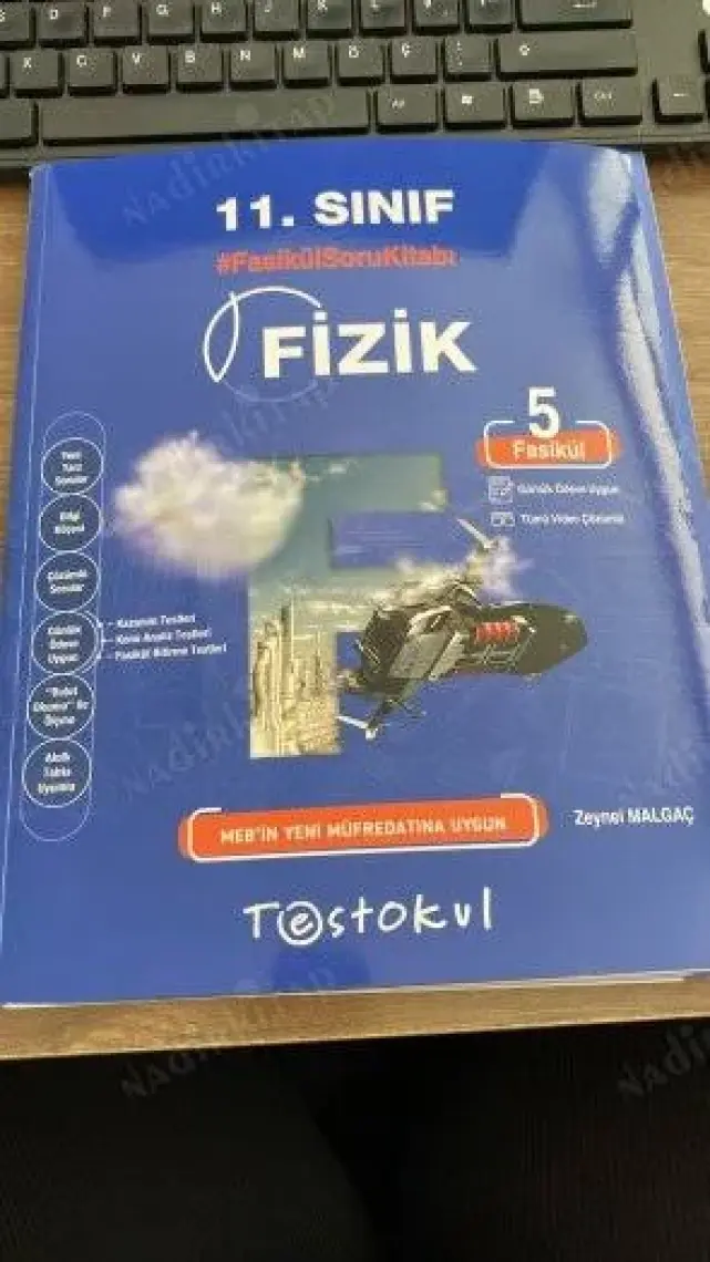 Test Okul Yayınları 11. Sınıf Fizik Fasikül Soru Kitabı