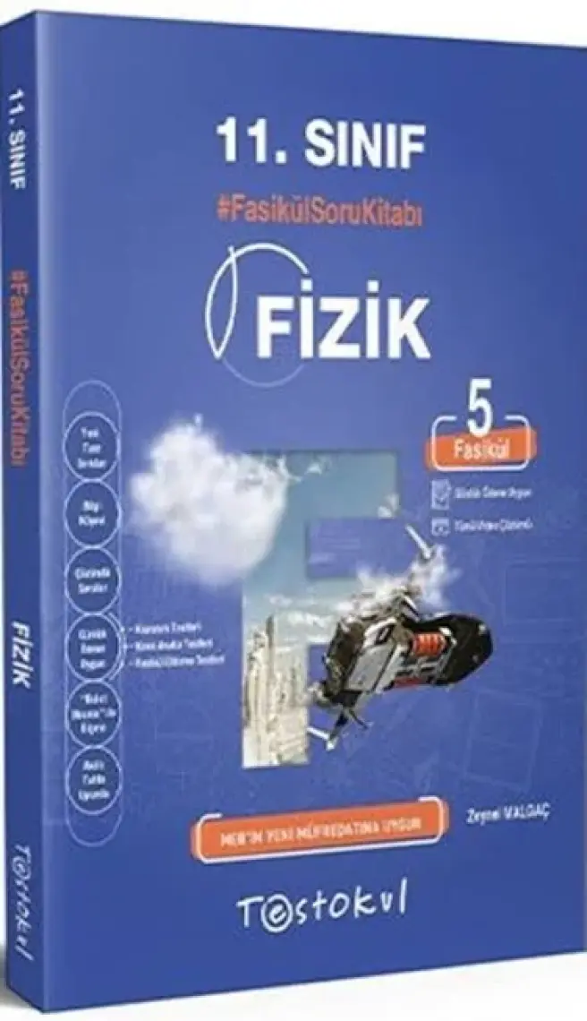 Test Okul Yayınları 11. Sınıf Fizik Fasikül Soru Kitabı