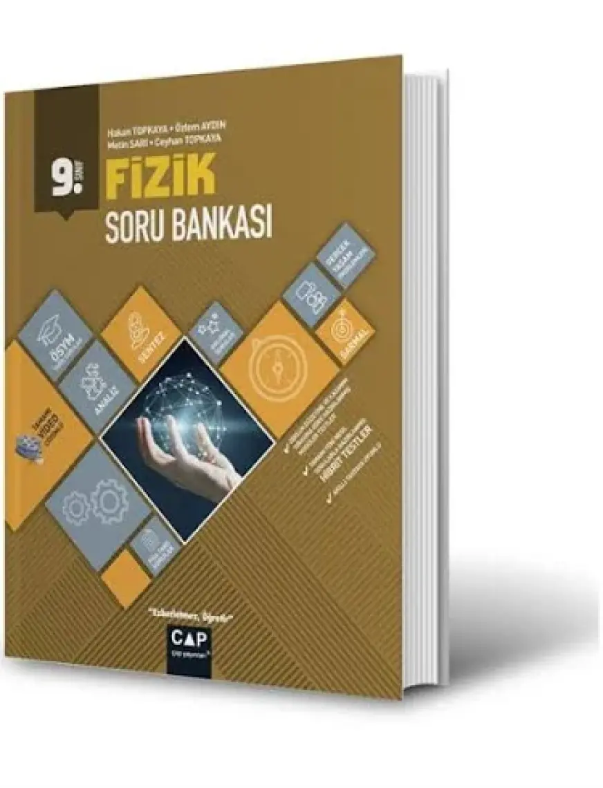 Çap Yayınları 9. Sınıf Fizik Anadolu Soru Bankası