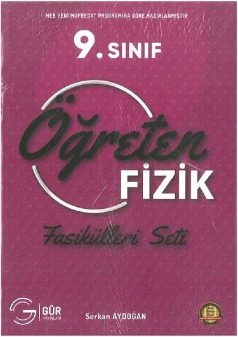 Gür Yayınları 9.Sınıf Öğreten Fizik Set