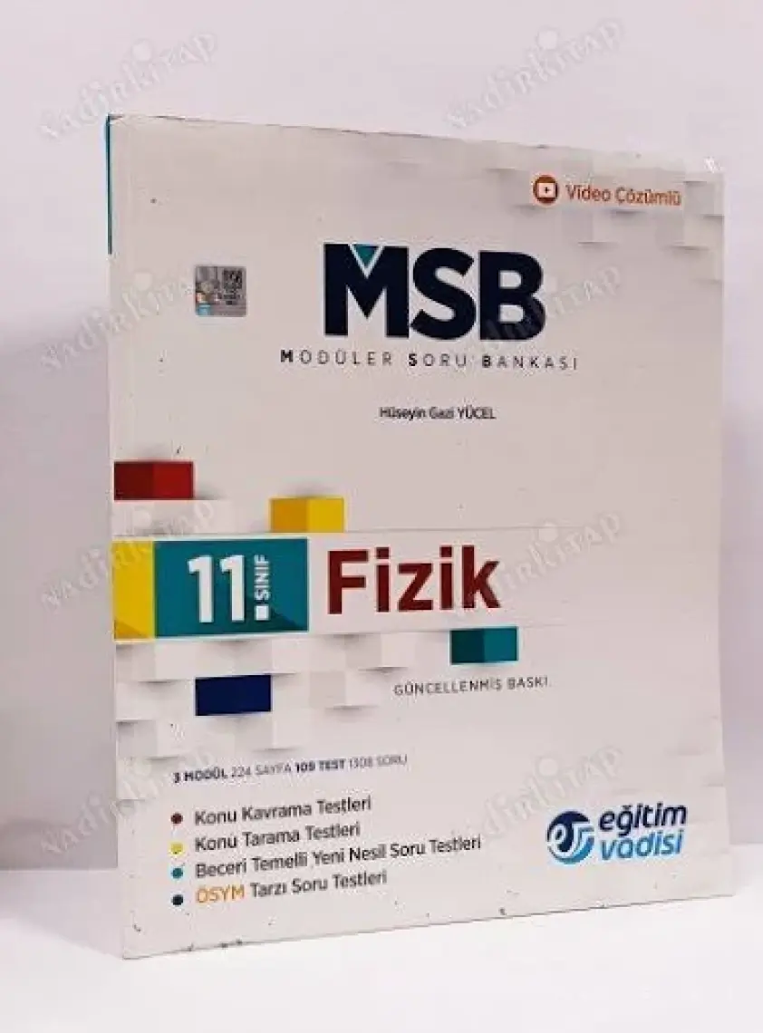 Eğitim Vadisi Yayınları 11.Sınıf Fizik Modüler Soru Bankası