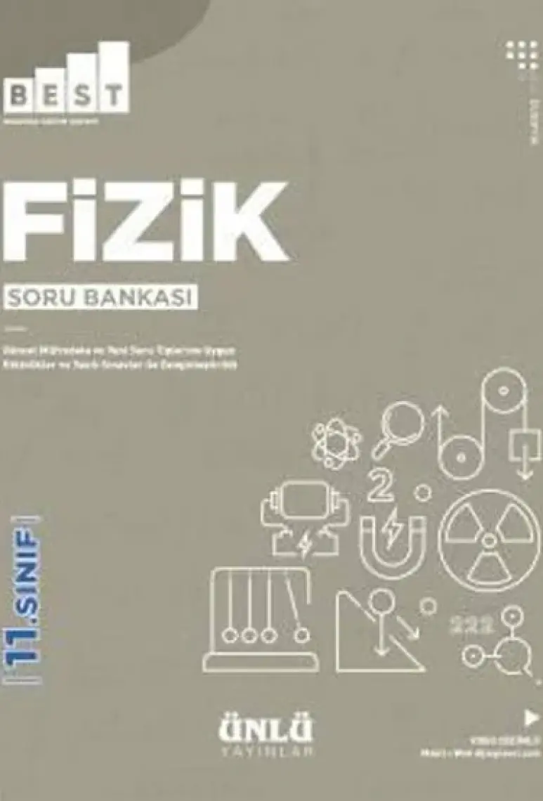 Ünlü Yayınları 11. Sınıf Best Fizik Soru Bankası